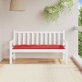 Cojín de banco de jardín tela Oxford rojo 150x50x7 cm en Decoración | Comprar online en Foru.es