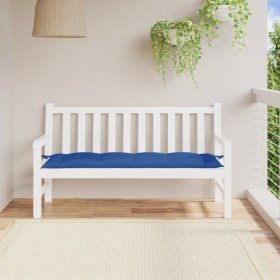 Cojín de banco de jardín tela Oxford azul 150x50x7 cm en Decoración | Comprar online en Foru.es