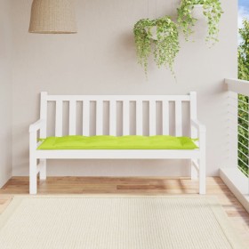 Cojín de banco de jardín tela Oxford verde claro 150x50x7 cm en Decoración | Comprar online en Foru.es