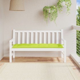 Cojín de banco de jardín tela Oxford verde claro 150x50x7 cm en Decoración | Comprar online en Foru.es