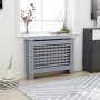 Cubierta para radiador MDF gris antracita 112x19x81,5 cm de vidaXL, Accesorios para radiadores de calefacción - Ref: Foro24-2...