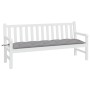 Cojín de banco de jardín tela Oxford gris 180x50x7 cm en Decoración | Comprar online en Foru.es