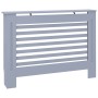 Cubierta para radiador MDF gris antracita 112x19x81,5 cm de vidaXL, Accesorios para radiadores de calefacción - Ref: Foro24-2...