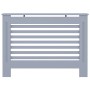 Cubierta para radiador MDF gris antracita 112x19x81,5 cm de vidaXL, Accesorios para radiadores de calefacción - Ref: Foro24-2...