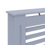 Cubierta para radiador MDF gris antracita 112x19x81,5 cm de vidaXL, Accesorios para radiadores de calefacción - Ref: Foro24-2...