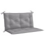 Cojín de banco de jardín tela Oxford gris 100x(50+50)x7cm en Decoración | Comprar online en Foru.es