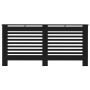 Cubierta para radiador MDF negro 172x19x81,5 cm de vidaXL, Accesorios para radiadores de calefacción - Ref: Foro24-288189, Pr...
