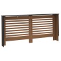Cubierta para radiador MDF negro 172x19x81,5 cm de vidaXL, Accesorios para radiadores de calefacción - Ref: Foro24-288189, Pr...