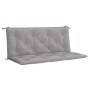 Cojín de banco de jardín tela Oxford gris 120x(50+50)x7 cm en Decoración | Comprar online en Foru.es