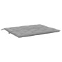 Cojín de banco de jardín tela Oxford gris 120x(50+50)x7 cm en Decoración | Comprar online en Foru.es