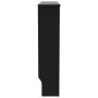 Cubierta para radiador MDF negro 112x19x81,5 cm de vidaXL, Accesorios para radiadores de calefacción - Ref: Foro24-288192, Pr...