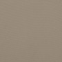 Cojín de banco de jardín tela Oxford taupe 120x(50+50)x7 cm en Decoración | Comprar online en Foru.es