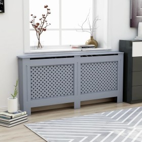 Cubierta para radiador MDF gris antracita 172x19x81,5 cm de vidaXL, Accesorios para radiadores de calefacción - Ref: Foro24-2...