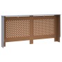Cubierta para radiador MDF gris antracita 172x19x81,5 cm de vidaXL, Accesorios para radiadores de calefacción - Ref: Foro24-2...