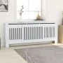 Cubierta para radiador MDF blanco 205 cm de vidaXL, Accesorios para radiadores de calefacción - Ref: Foro24-325547, Precio: 1...