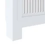 Cubierta para radiador MDF blanco 205 cm de vidaXL, Accesorios para radiadores de calefacción - Ref: Foro24-325547, Precio: 1...