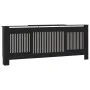Cubierta para radiador MDF negro 205 cm de vidaXL, Accesorios para radiadores de calefacción - Ref: Foro24-325548, Precio: 16...