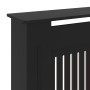 Cubierta para radiador MDF negro 205 cm de vidaXL, Accesorios para radiadores de calefacción - Ref: Foro24-325548, Precio: 14...