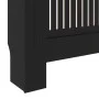 Cubierta para radiador MDF negro 205 cm de vidaXL, Accesorios para radiadores de calefacción - Ref: Foro24-325548, Precio: 16...