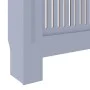 Cubierta para radiador MDF gris 205 cm de vidaXL, Accesorios para radiadores de calefacción - Ref: Foro24-325549, Precio: 134...