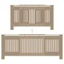 Cubierta para radiador MDF 205 cm de vidaXL, Accesorios para radiadores de calefacción - Ref: Foro24-325550, Precio: 118,74 €...