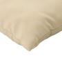 Cojines para palets 3 unidades tela Oxford beige en Decoración | Comprar online en Foru.es