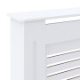 Cubierta para radiador MDF blanco 205 cm de vidaXL, Accesorios para radiadores de calefacción - Ref: Foro24-325551, Precio: 1...