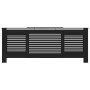 Cubierta para radiador MDF negro 205 cm de vidaXL, Accesorios para radiadores de calefacción - Ref: Foro24-325552, Precio: 15...
