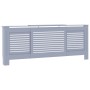 Cubierta para radiador MDF gris 205 cm de vidaXL, Accesorios para radiadores de calefacción - Ref: Foro24-325553, Precio: 131...
