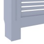 Cubierta para radiador MDF gris 205 cm de vidaXL, Accesorios para radiadores de calefacción - Ref: Foro24-325553, Precio: 131...