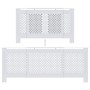 Cubierta para radiador MDF blanco 205 cm de vidaXL, Accesorios para radiadores de calefacción - Ref: Foro24-325555, Precio: 1...