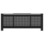 Cubierta para radiador MDF negro 205 cm de vidaXL, Accesorios para radiadores de calefacción - Ref: Foro24-325556, Precio: 14...
