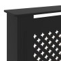Cubierta para radiador MDF negro 205 cm de vidaXL, Accesorios para radiadores de calefacción - Ref: Foro24-325556, Precio: 14...