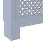 Cubierta para radiador MDF gris 205 cm de vidaXL, Accesorios para radiadores de calefacción - Ref: Foro24-325557, Precio: 125...