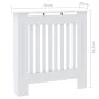 Cubierta para radiador MDF blanco 78 cm de vidaXL, Accesorios para radiadores de calefacción - Ref: Foro24-325559, Precio: 64...