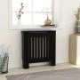 Cubierta para radiador MDF negro 78 cm de vidaXL, Accesorios para radiadores de calefacción - Ref: Foro24-325560, Precio: 69,...