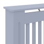 Cubierta para radiador MDF gris 78 cm de vidaXL, Accesorios para radiadores de calefacción - Ref: Foro24-325561, Precio: 58,2...