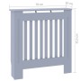 Cubierta para radiador MDF gris 78 cm de vidaXL, Accesorios para radiadores de calefacción - Ref: Foro24-325561, Precio: 58,2...