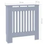 Cubierta para radiador MDF gris 78 cm de vidaXL, Accesorios para radiadores de calefacción - Ref: Foro24-325561, Precio: 57,3...