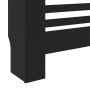 Cubierta para radiador MDF negro 78 cm de vidaXL, Accesorios para radiadores de calefacción - Ref: Foro24-325564, Precio: 60,...