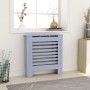 Cubierta para radiador MDF gris 78 cm de vidaXL, Accesorios para radiadores de calefacción - Ref: Foro24-325565, Precio: 59,3...
