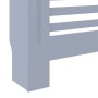 Cubierta para radiador MDF gris 78 cm de vidaXL, Accesorios para radiadores de calefacción - Ref: Foro24-325565, Precio: 59,3...