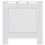 Cubierta para radiador MDF blanco 78 cm de vidaXL, Accesorios para radiadores de calefacción - Ref: Foro24-325567, Precio: 91...