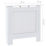 Cubierta para radiador MDF blanco 78 cm de vidaXL, Accesorios para radiadores de calefacción - Ref: Foro24-325567, Precio: 91...