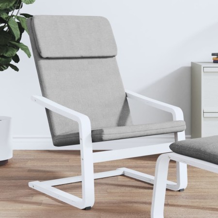 Sillón de relax de tela gris claro de vidaXL, Sillones - Ref: Foro24-351054, Precio: 82,29 €, Descuento: %