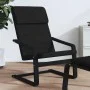 Entspannungssessel aus schwarzem Stoff von vidaXL, Sessel - Ref: Foro24-351058, Preis: 97,36 €, Rabatt: %