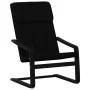 Entspannungssessel aus schwarzem Stoff von vidaXL, Sessel - Ref: Foro24-351058, Preis: 97,36 €, Rabatt: %