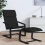 Entspannungssessel aus schwarzem Stoff von vidaXL, Sessel - Ref: Foro24-351058, Preis: 97,36 €, Rabatt: %