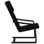 Sillón de relax de tela negro de vidaXL, Sillones - Ref: Foro24-351058, Precio: 99,11 €, Descuento: %