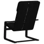 Entspannungssessel aus schwarzem Stoff von vidaXL, Sessel - Ref: Foro24-351058, Preis: 97,36 €, Rabatt: %